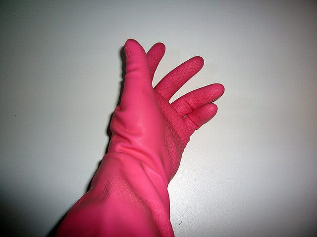 rubber gloves rubber gloves