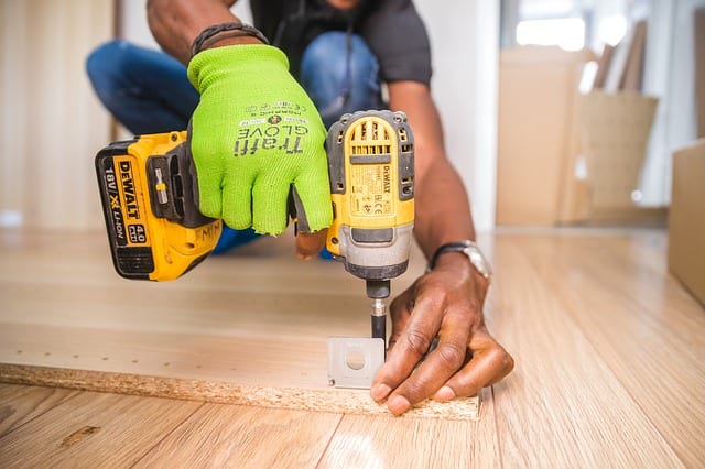 handyman working with drill handyman working with drill