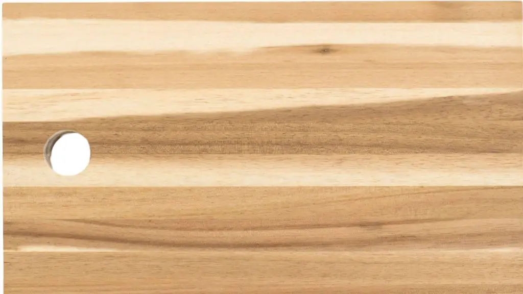 Hole in Wood Without Drill