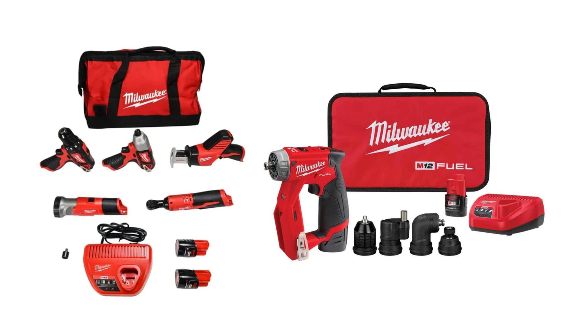 Milwaukee M12 vs M12 Fuel 2